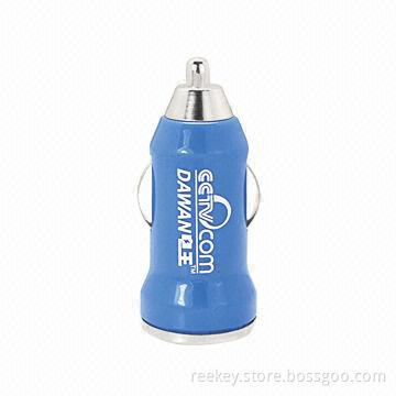 Bullet Looks USB Car Use Charger, Classic Design